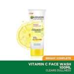 garnier vitamin c face wash 100g front