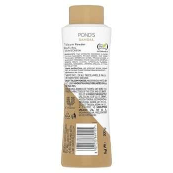 ponds sandal powder 300g back